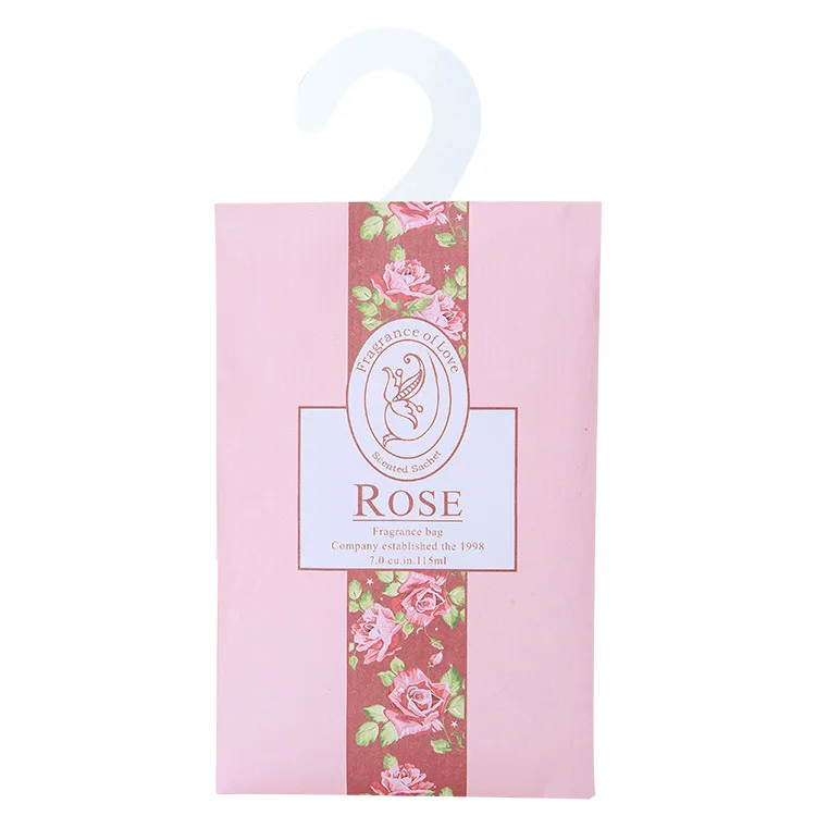rose Натуральный цветок свежий для эпифитов ароматизированный аромат домашний шкаф ящик автомобиля освежающий ароматизатор духи-Саше сумка - Цвет: rose