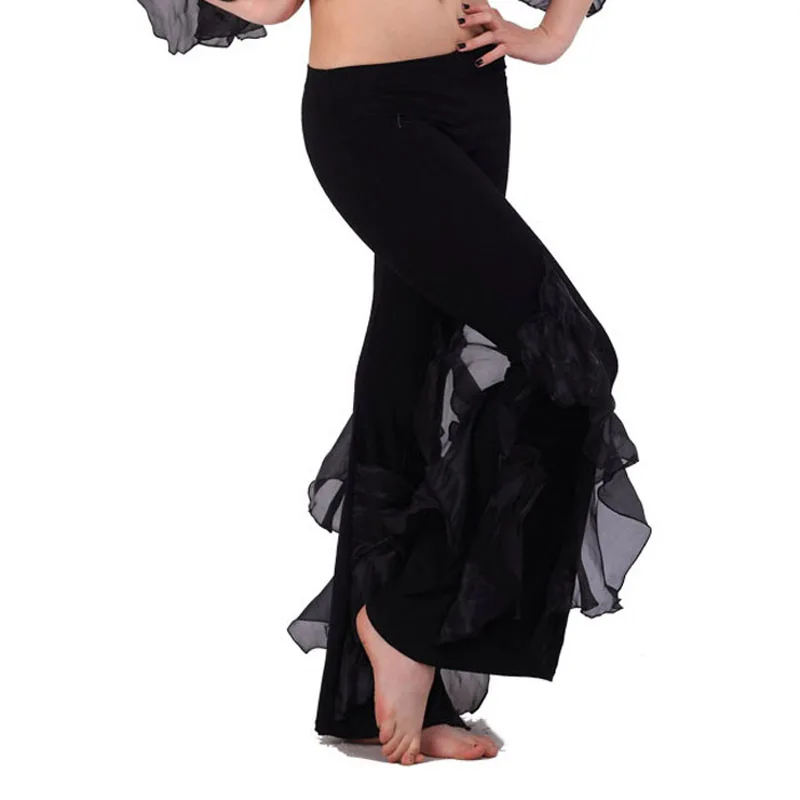 Шифон Merman Fishtall Латинской Танцы брюки для танца живота Jyk18 #|belly dance trousers|dance bellybelly