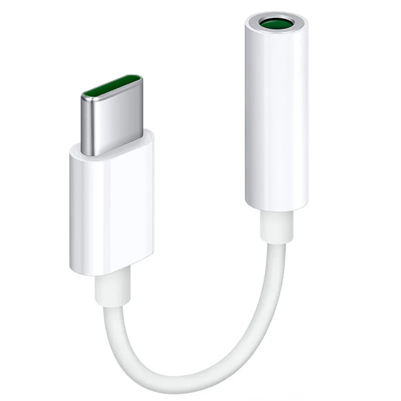 Адаптер Auswaur USB Type-C-3 5 мм 5В белый | Мобильные телефоны и аксессуары