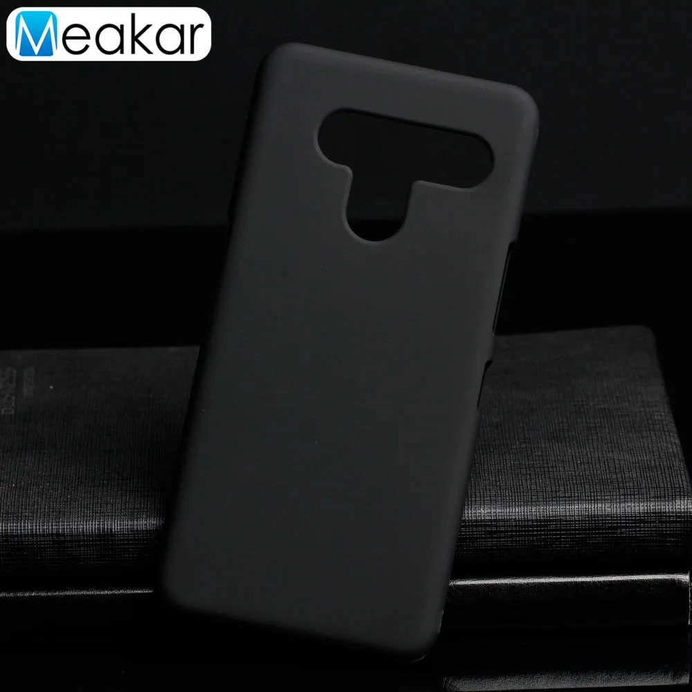 Black Матовый пластиковый чехол 6.4для LG V50 чехол для LG V50 Thinq 5G чехол-лента на заднюю панель - Цвет: Black
