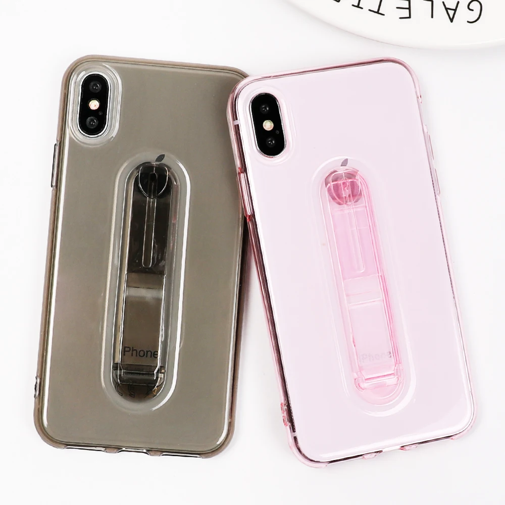 Чехол UBERAY для iPhone XS Max XR X 6 6S 7 8 Plus милый прозрачный мягкий чехол из ТПУ карамельных