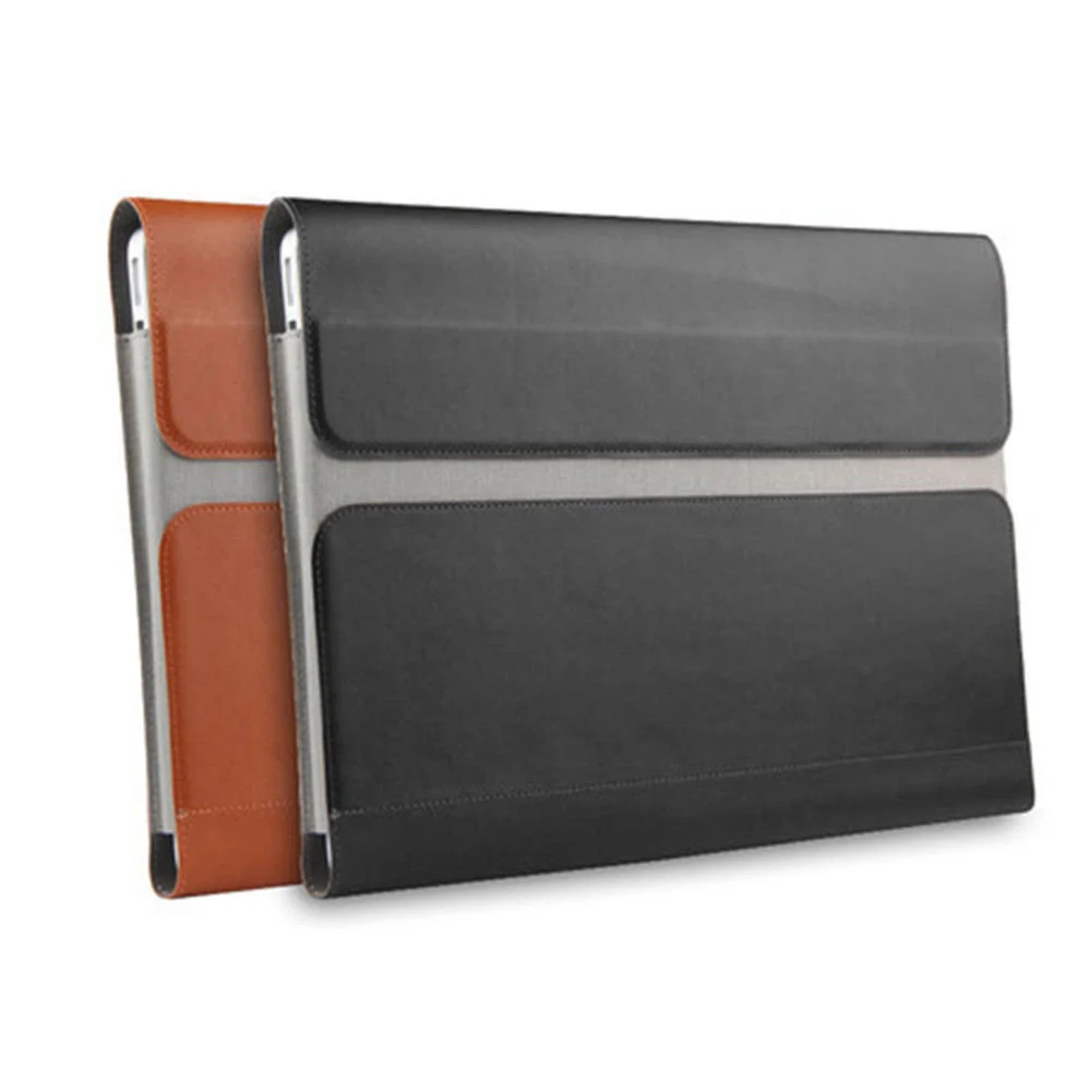 Сумка из искусственной кожи для MacBook Pro 13 рукав ультра тонкий чехол ноутбука Xiaomi Mi