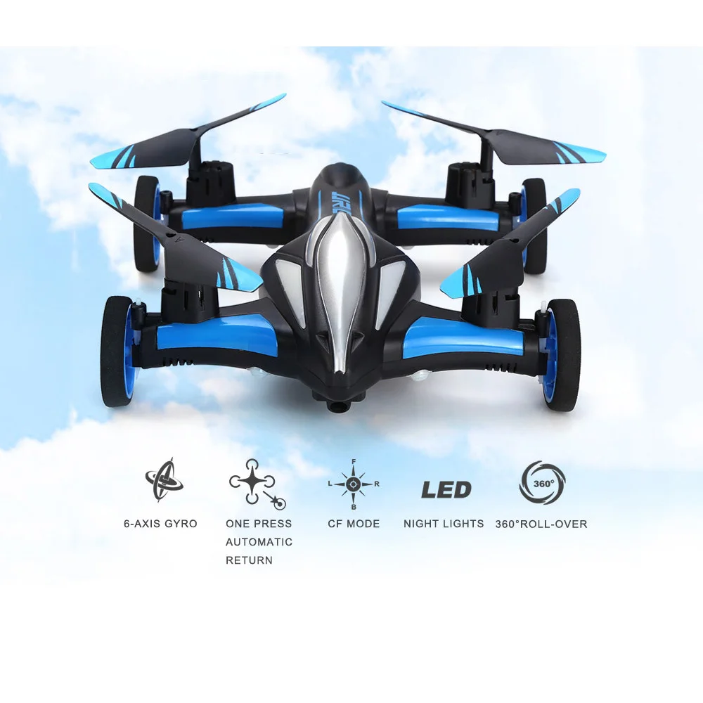JJRC H23 2 4G RC Квадрокоптер автомобиль Land Sky в 1 6 оси НЛО RTF Имитаторы 3D флип один ключ