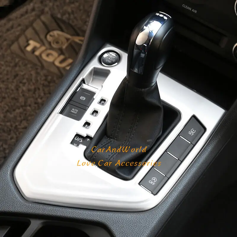 Для 2017 2018 Volkswagen VW Tiguan коробка переключения передач Панель Обложка отделка ABS