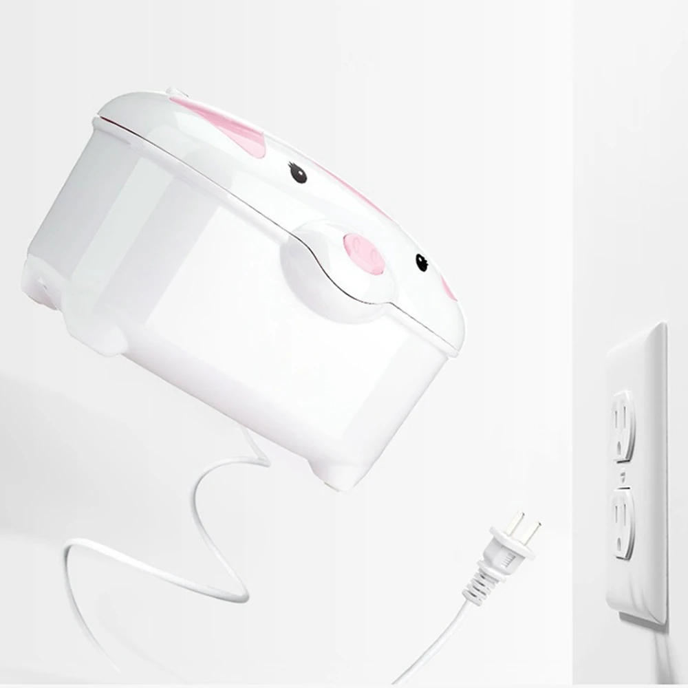 DMWD 220V Электрический коробочка для салфеток детские влажные салфетки diapex нагреватель постоянный Температура нагрева диспенсер для влажных полотенец автоматическое сохранение тепла