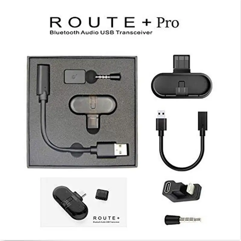 Беспроводной Bluetooth адаптер Gulikit Route + PRO CSR 2 1 EDR Type C USB аудиопередатчик трансивер для