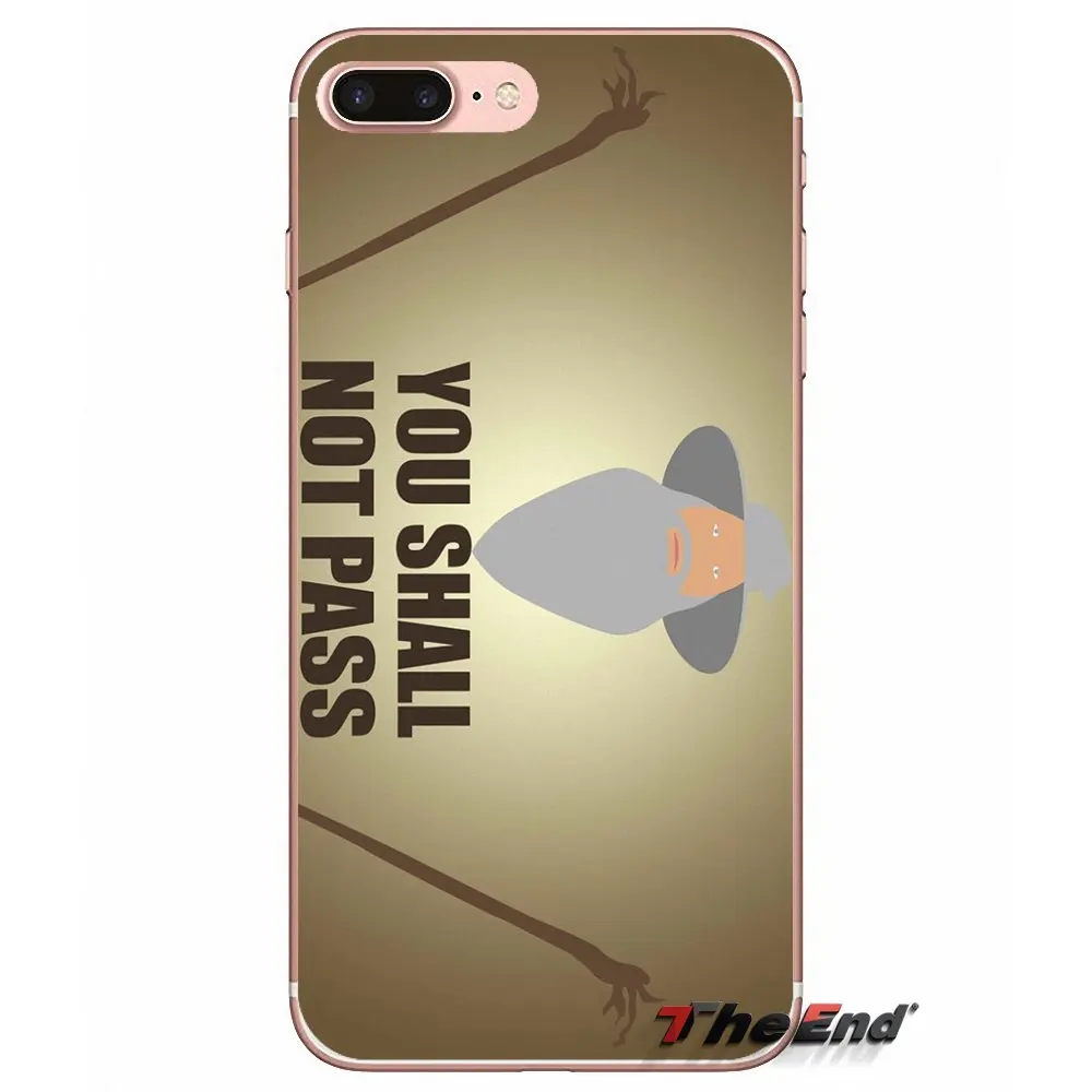 For iPhone X 4 4S 5 5S 5C SE 6 6S 7 8 Plus Samsung Galaxy J1 J3 J5 J7 A3 A5 2016 2017 You shall not pass The Lord of Rings Case | Мобильные
