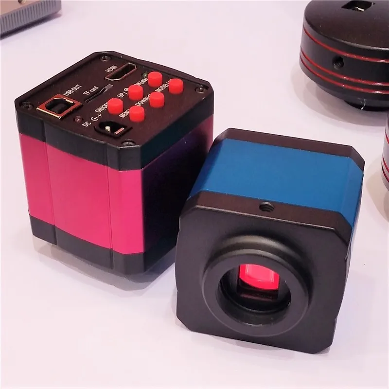 Lucky Zoom 3.5X-90X Simul-Focuse артикуляционный кронштейн стойки стерео микроскоп 14MP HDMI камера 144LED светильник телефон Microscopio