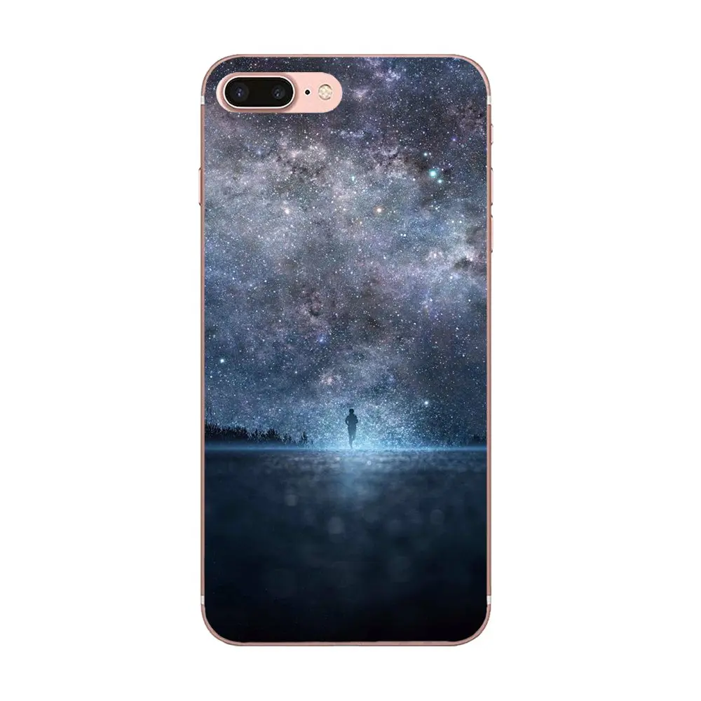 Soft Case Accessories For Apple iPhone 4 4S 5 5C 5S SE 6 6S 7 8 Plus X XS Max XR Cartoon Starry Sky | Мобильные телефоны и