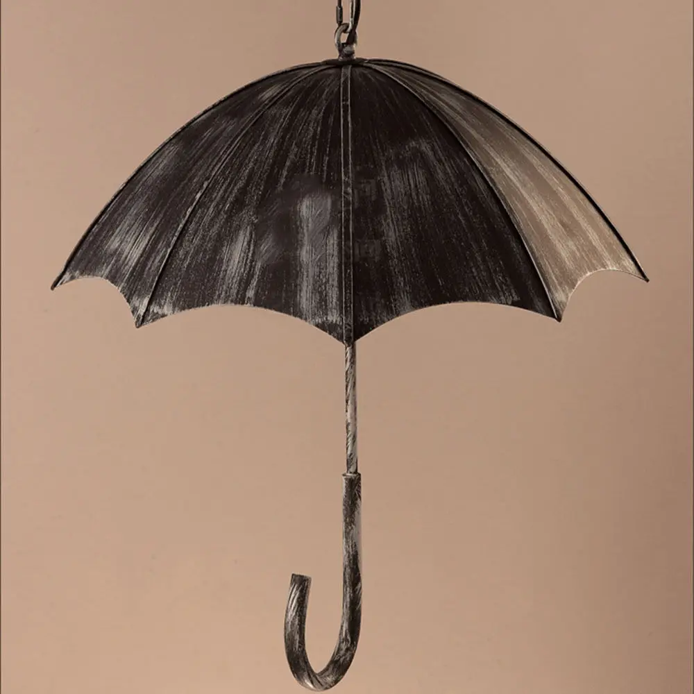 Винтажная промышленная металлическая люстра в стиле лофт с зонтиками | Лампы и