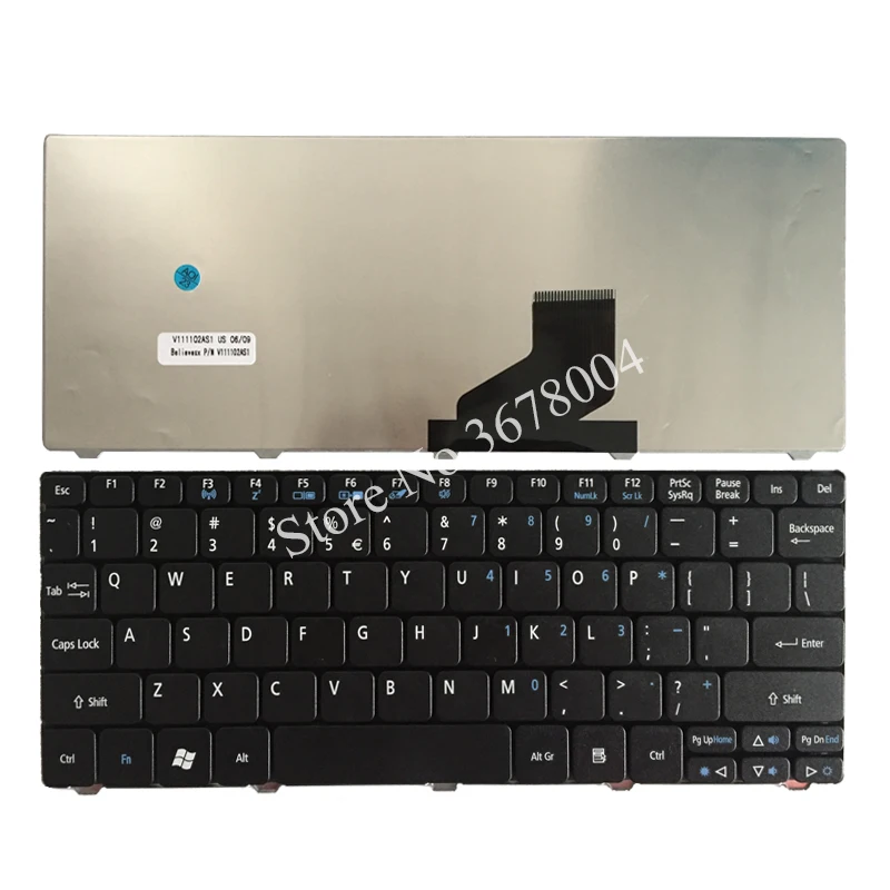 Клавиатура для ноутбука Acer aspire one D255 522 533 532G AO532h 532H 521 AO522 D260 D270 EM350 N55C D256 D257 532|laptop
