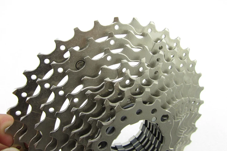 Настоящий велосипедный HG50-10 Shimano CS 11-36T Deore Cassette Free Wheel переключатель система MTB