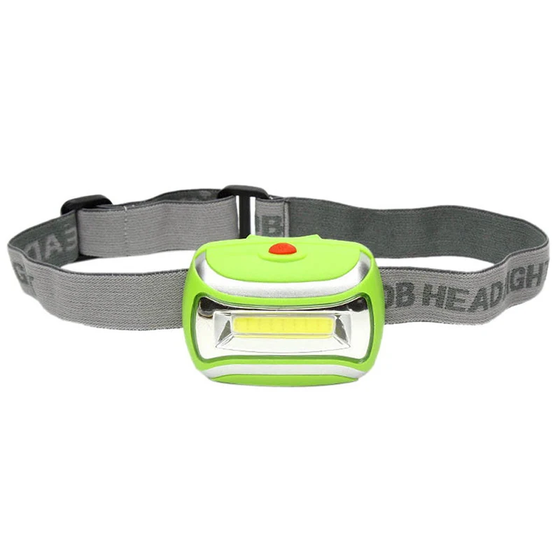 

Mini 3 Modes Waterproof COB LED Flashlight Outdoors Head Light Lamp Torch Lanterna With Headband,Use AAA Headlight Headlamp