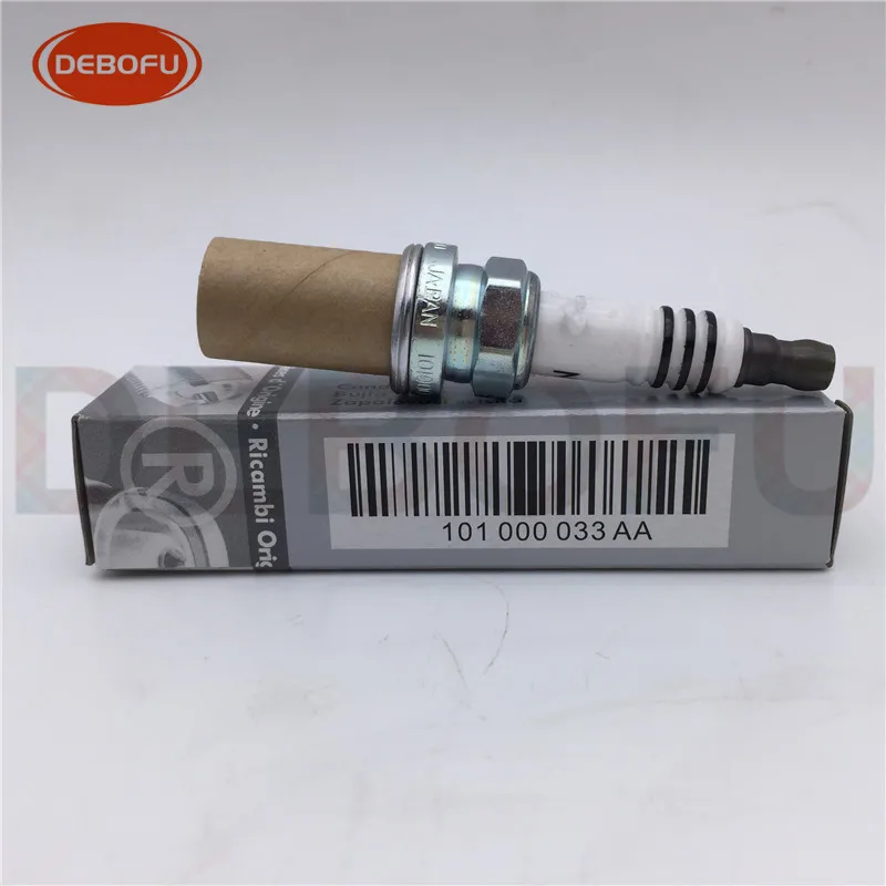 4 шт./лот Свеча зажигания 101 000 033AA BKUR6ET10 для Audi 100 90 A4 A6 Benz C230 VW Beetle, Golf, jetta 101000033AA BKU6ET-10