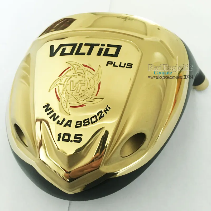 Новый драйвер для гольфа KATANA VOLTIO PLUS 10 5 или 9 лофта головы клубов без вала Cooyute