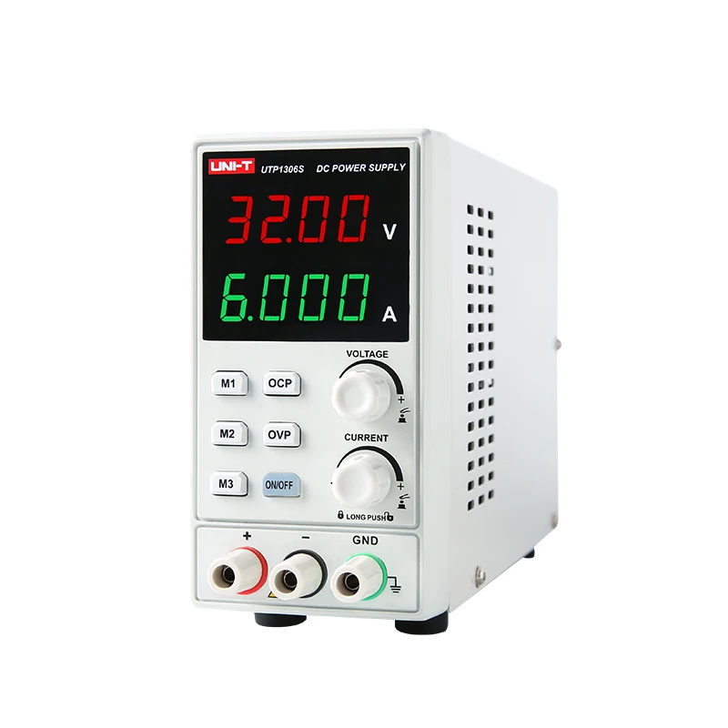 UNI-T UTP1306S коммутации для DC Питание 4 знака после запятой Дисплей СВЕТОДИОДНЫЙ 0-32 в пост 0-6A высокая точность регулируемый мини источник питания переменного тока 220V 50Hz