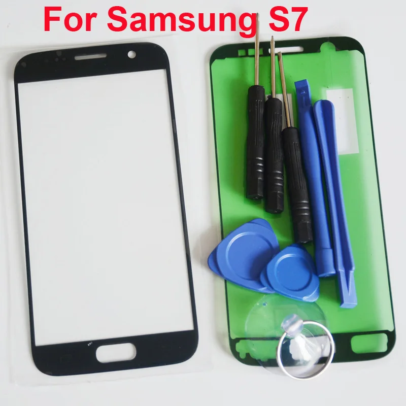 Сенсорное Переднее стекло 10 шт./лот для samsung S7 G930 SM G930L/M/D G930F сенсорный ЖК