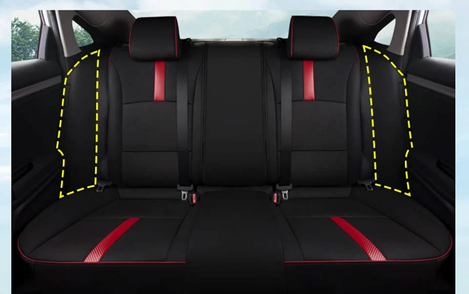 Автомобильный кожаный чехол для сиденья kia sportage 4 cerato k3 carnival rio k2 3 4 оптимальные аксессуары Чехлы для автокресел