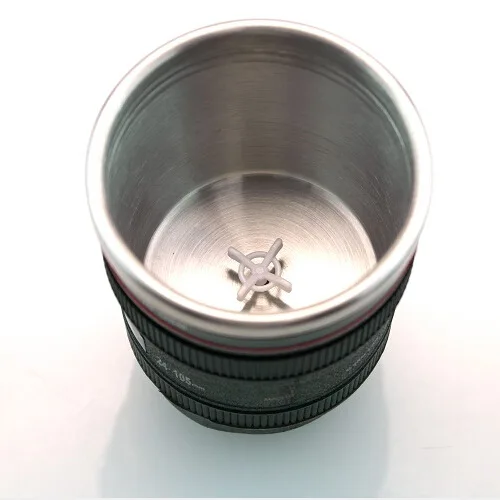 Креативная чашка для смешивания кофе электрическая с имитацией объектива