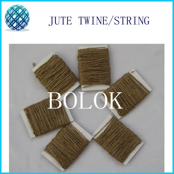 

10pcs/lot 10m/card total 100m Natural Jute Twine Cord DIY/Decorative gardening twine,jute rope/cord