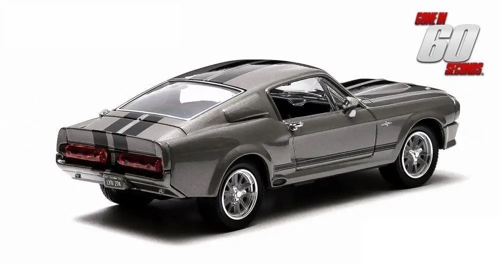 Автомобиль игрушечный GreenLight 1:43 1967 под заказ Ford Mustang Eleanor из сплава игрушки для