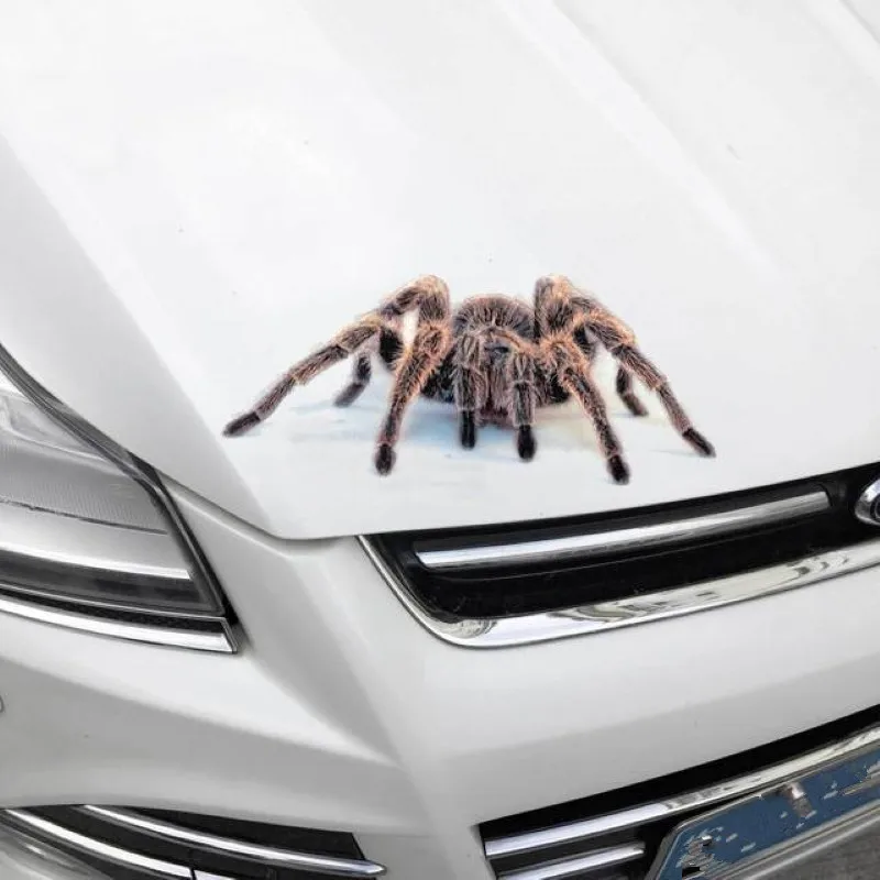 3D Автомобильные наклейки животные бампер паук геккон скорпионы для Mercedes Benz A200 A180