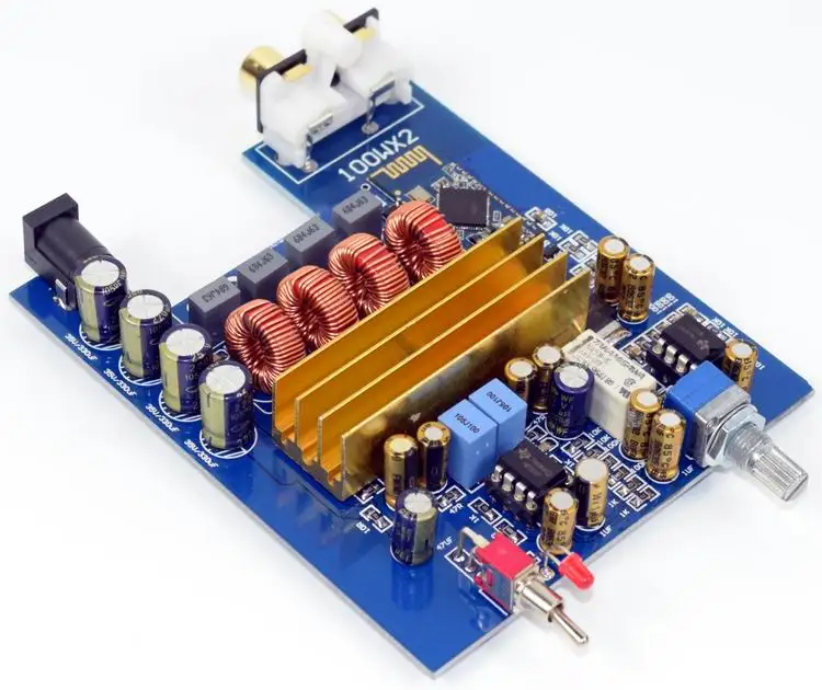 KYYSLB 4A Класс D цифровой усилитель мощности плата TPA3116 2,0 Bluetooth усилитель плата 100 Вт+ 100 Вт импортный чип CSR Bluetooth
