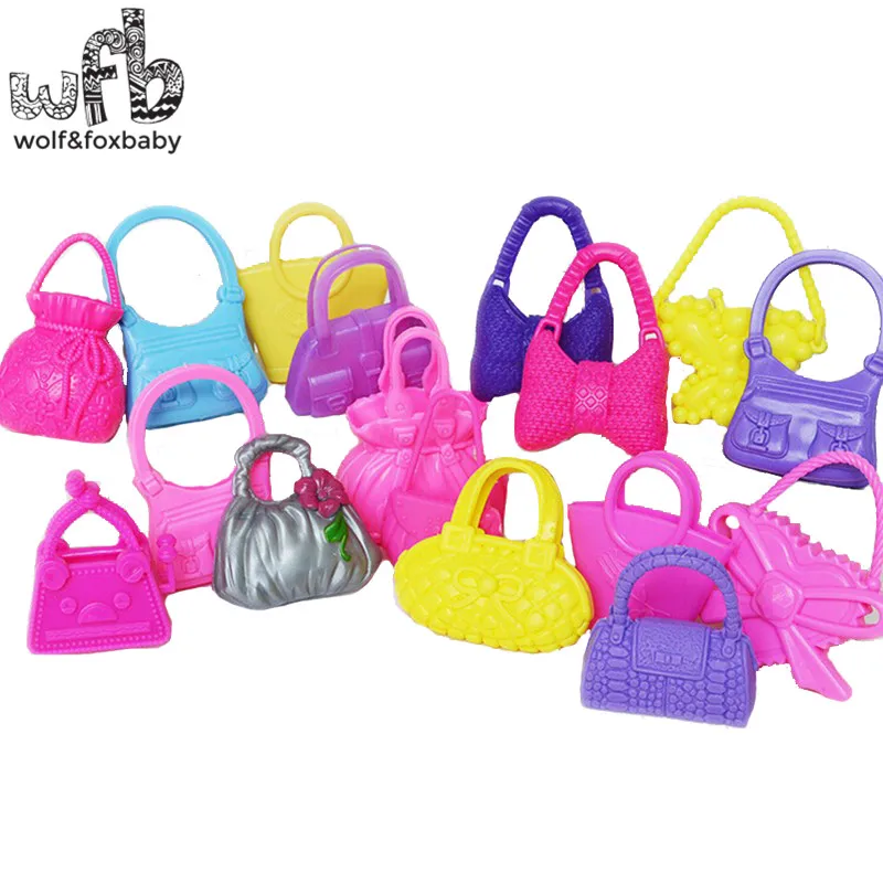 Сумка через плечо для кукол 5 шт./упак. сумка аксессуары подарок разные стили