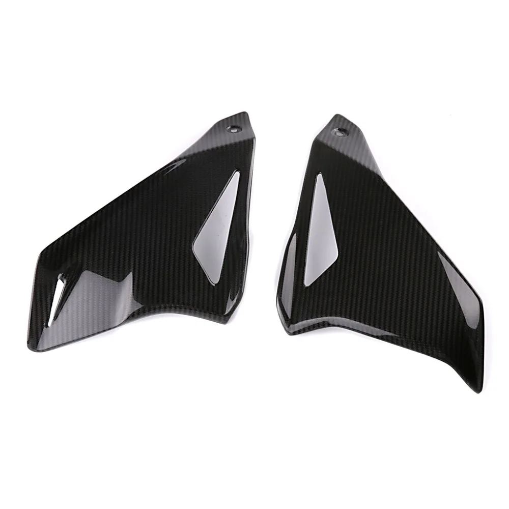 SMOK Motorcycle Carbon Fiber Left Right Frame Fairing Panel Kits Guard Cover For Yamaha MT10 MT 10 MT-10