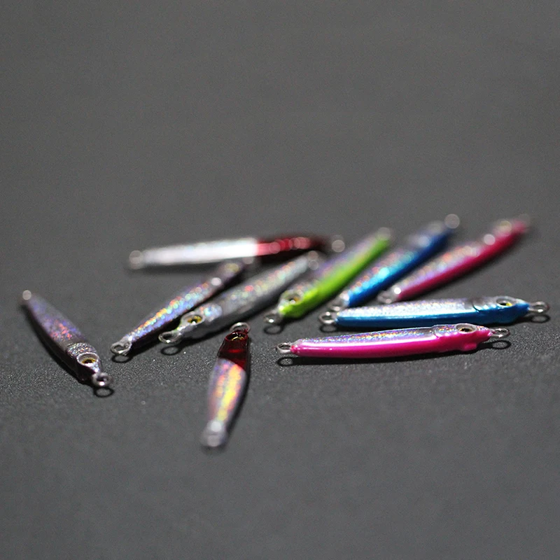 Рыболовная приманка искусственная металлическая с объемными глазами Мормышка