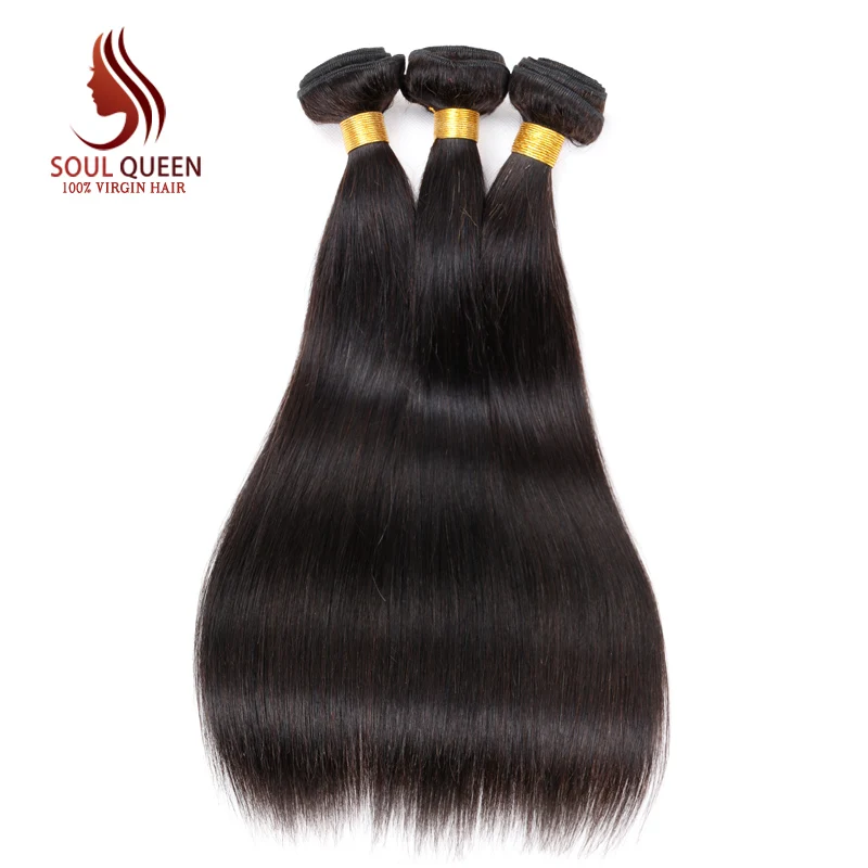 Бразильские Волосы Девственницы Прямо 7А Необработанные Девственные