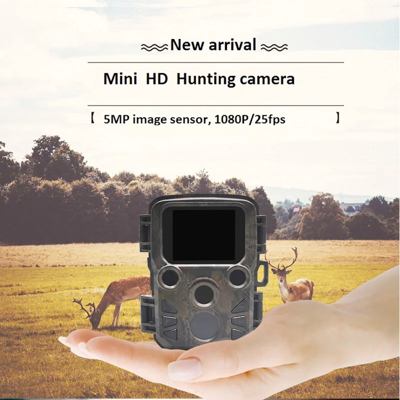 Мини Trail Камера 12MP 1080P охота игры фото ловушка 0 45 s движения дикой природы