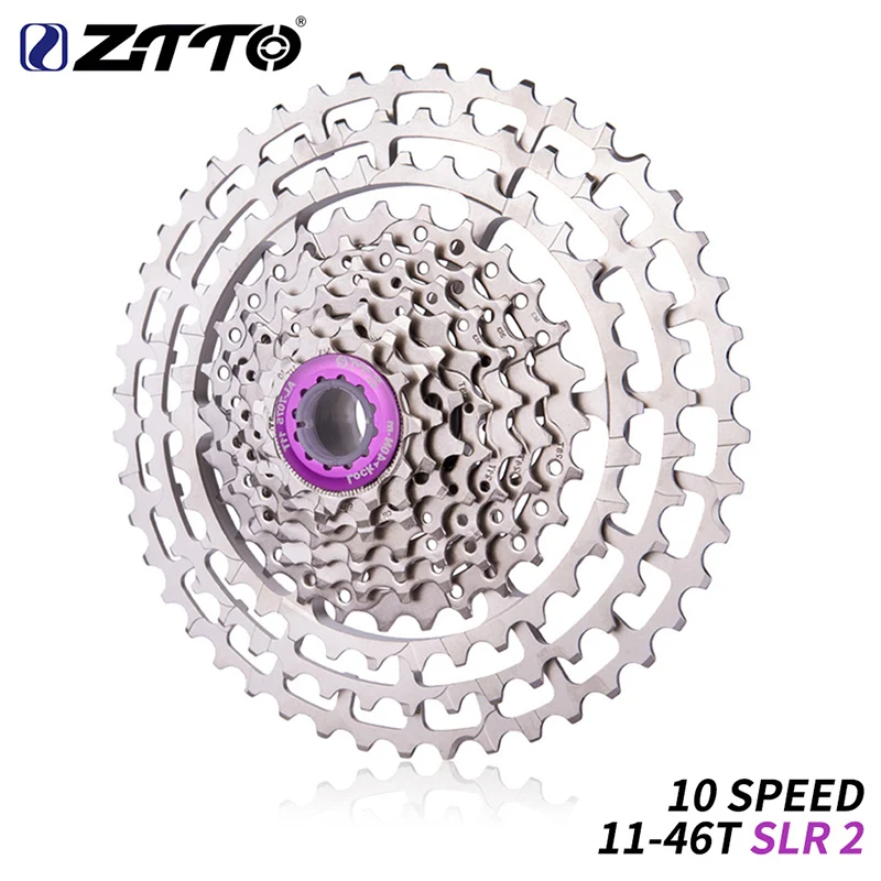 ZTTO MTB 10 скоростей кассета сверхлегкий горный велосипед свободного хода 11-46 т звездочки часть для Shimano m590 m6000 m610 m780 X7 X9