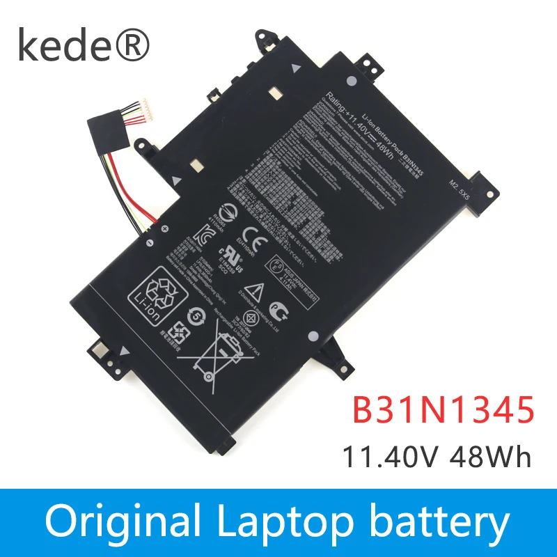 Kede 11,4 в 48wh B31N1345 Аккумулятор для ноутбука ASUS TP500 TP500LA TP500LN TP500LB 0B200-00990100 серии ноутбук планшет