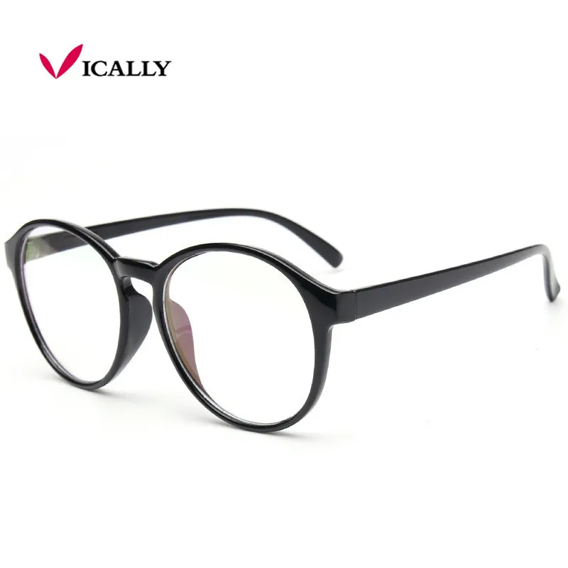 Модная женская оправа для очков Мужская прозрачная винтажная круглая оптическая