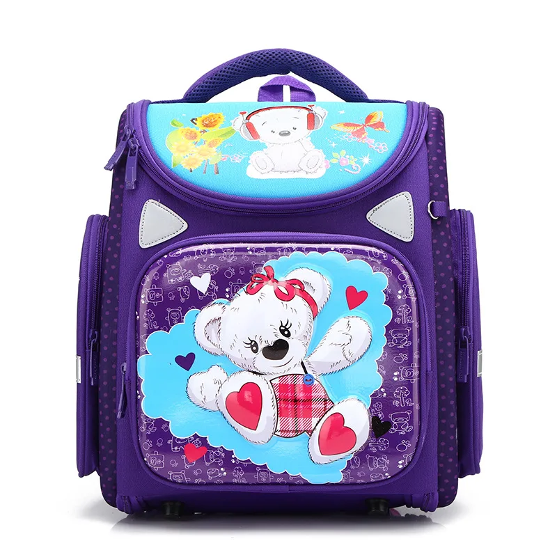 Высококачественные рюкзаки для начальной школы девочек детская ортопедическая