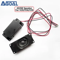 for v595659 3463a skr 03 4 ohm 3w lcd panel speaker amplifier audio frequency output black 30mm x 70mm 1 pair