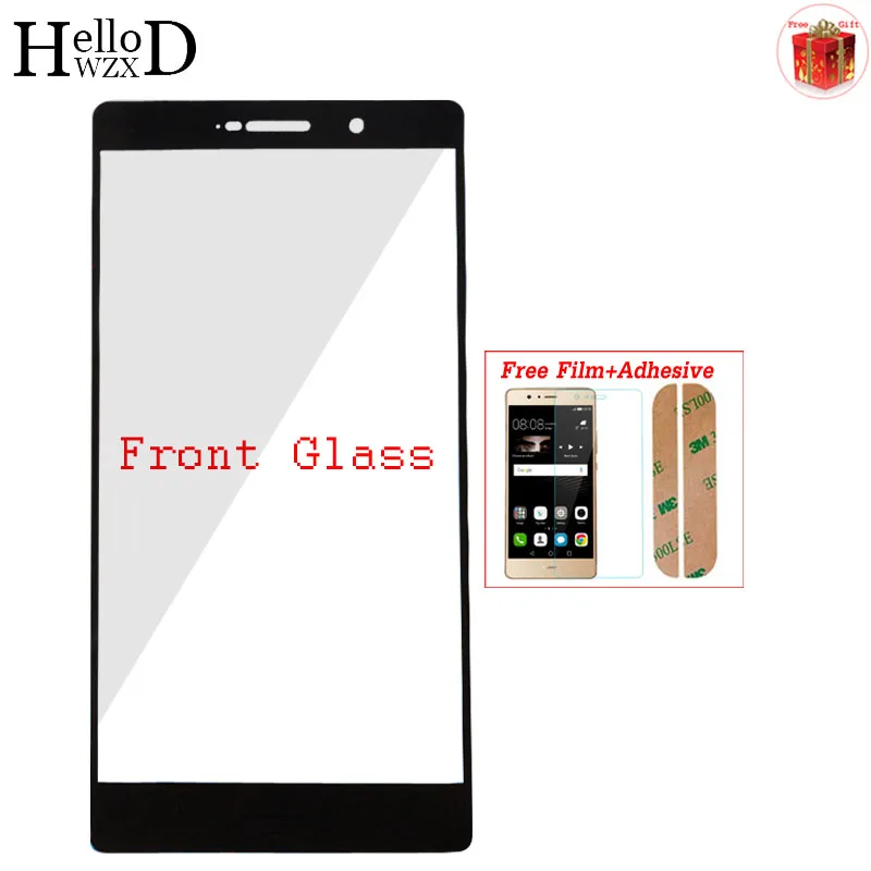 Переднее стекло для Huawei P8 Max передняя внешняя стеклянная панель сенсорный экран