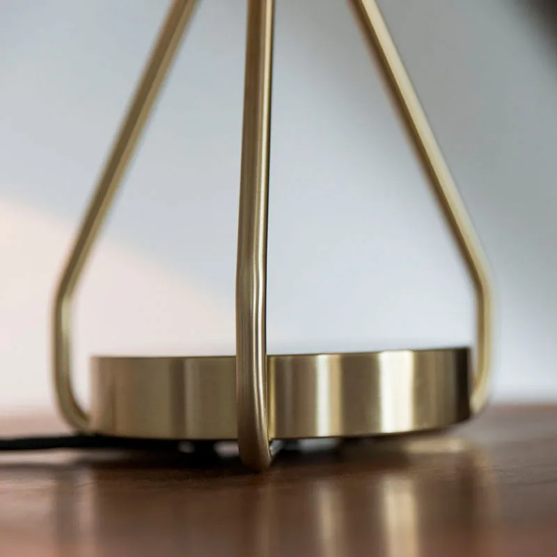 Винтажные цилиндрические настольные лампы украшение для дома прикроватная