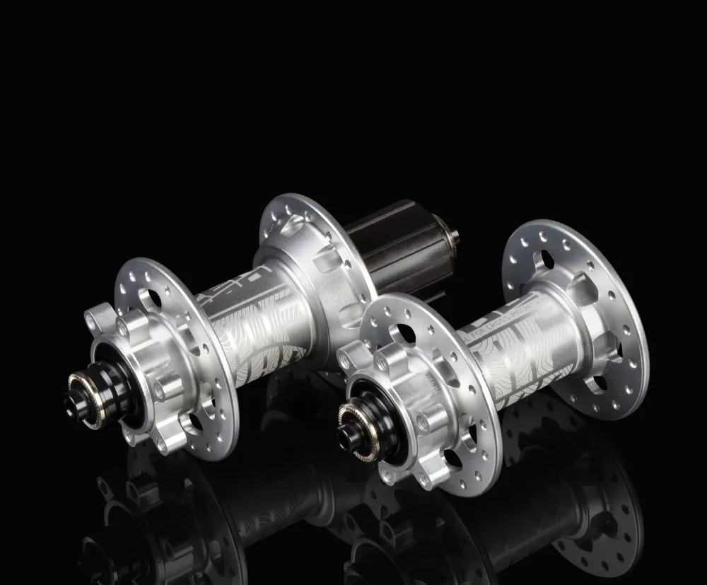 KOOZER MF480 передняя, Задняя Ступица набор 2/4 подшипники 24T трещотка 32 отверстия быстросъемные через ось горный велосипед ступицы для XD
