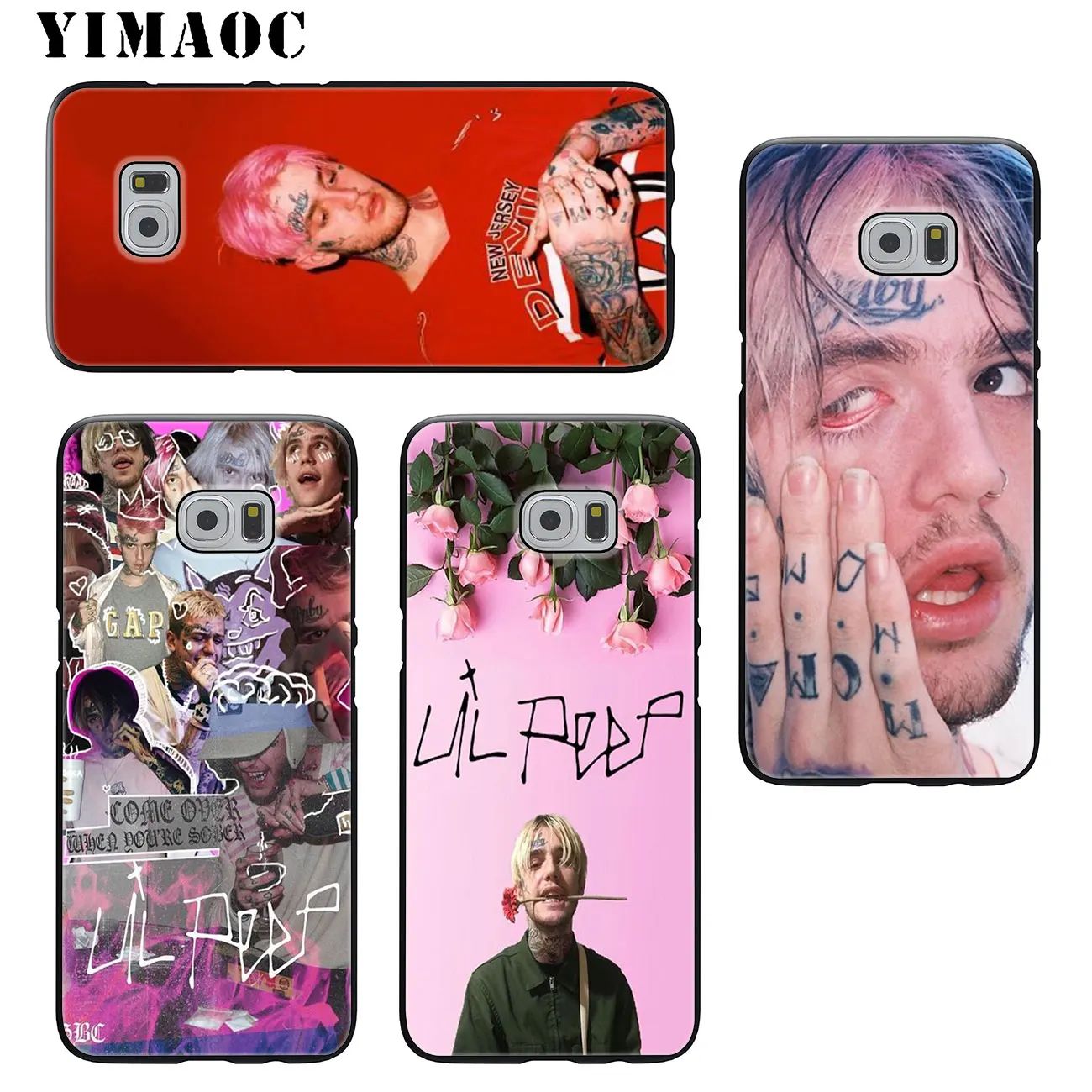 Мягкий силиконовый чехол YIMAOC Lil Peep Bo XxxTentacion для Samsung Galaxy S20 Ultra S10 Lite S9 S8 Plus S7 Edge S10e |