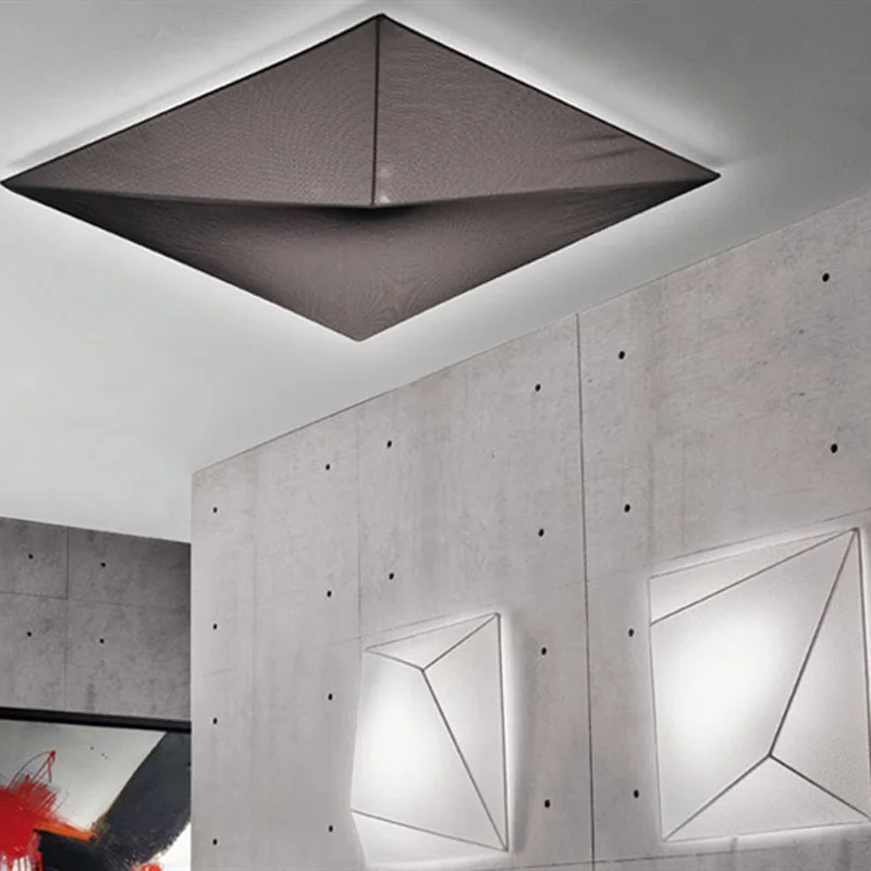 Трехмерная потолочная лампа европейского стиля современный минималистичный