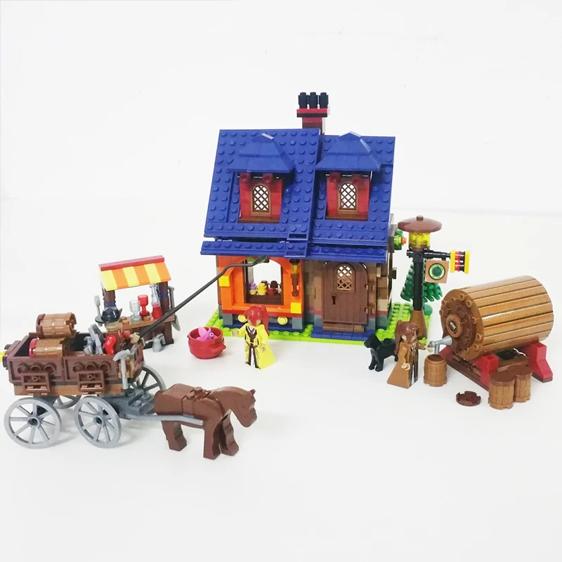 Ausini модели Здание игрушка Совместимость с LEGO Лего Legos Конструктор A28704 686 блок