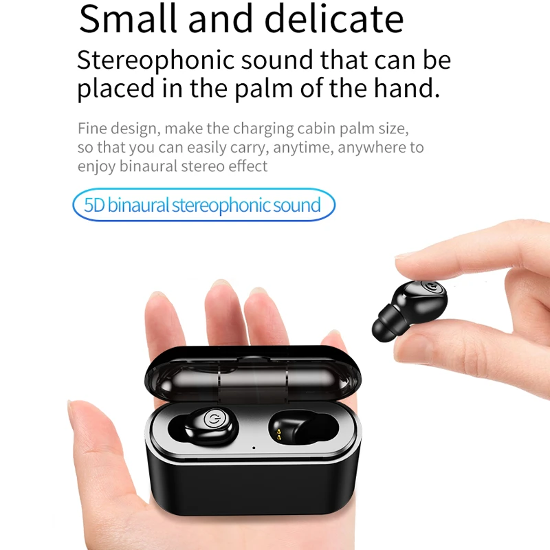 Беспроводные наушники CALETOP TWS X8 Bluetooth 5 0 водонепроницаемые мини-наушники с внешним