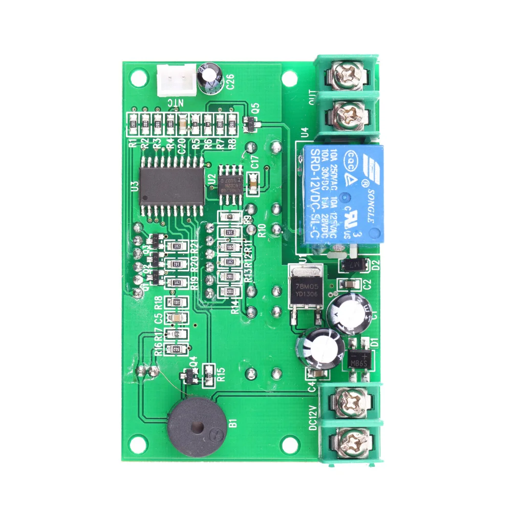 По всему миру 12 V 10A цифровой термометр с ЖК-экраном регулятор контроллер печатная