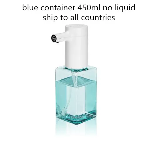 no liquid blue 450ml Xiaomi эко-система бренд Lebath Авто Индукционная пена мыло диспенсер ручная мойка 1500 мАч заряд батареи 450/250 мл емкость PK MiniJ - Цвет: no liquid blue 450ml