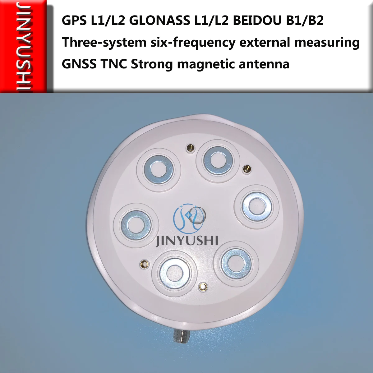 GPS L1/L2 GLONASS BEIDOU B1/B2 три системы шестичастотный внешний измерительный GNSS TNC сильная