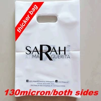 custom printed logo packaging gift shopping plastic bag