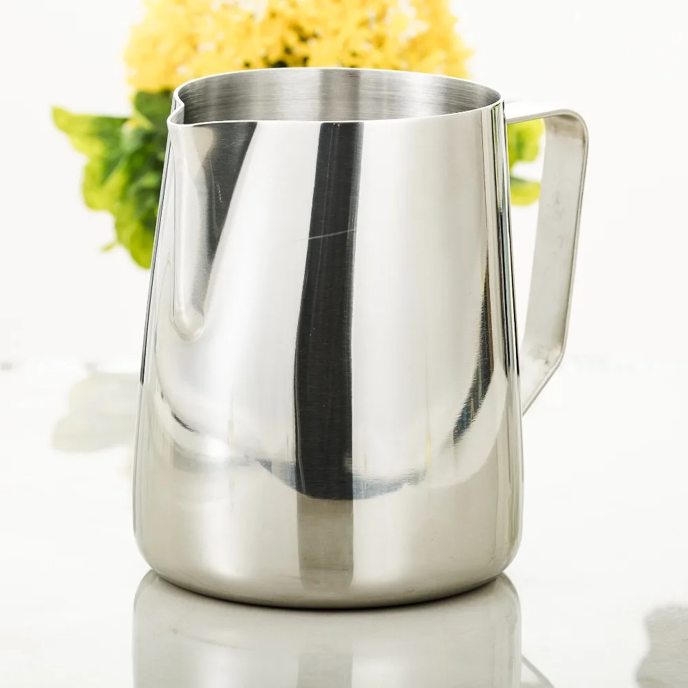 

350ml stainless steel milk jug/Stainless Steel Steaming Frothing Pitcher for Espresso Machines,Milk Frothers & Latte Art jug