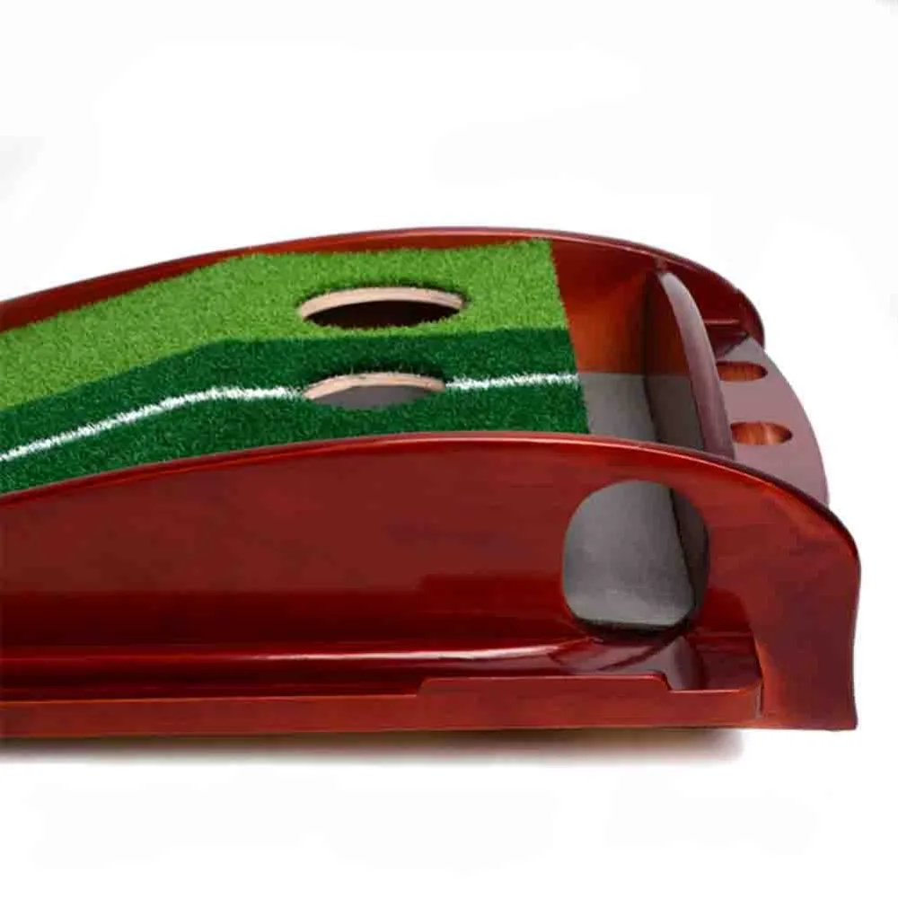 CRESTGOLF 9.84ft/11.48f клюшка для гольфа в помещениях Trainer с твердой деревянной основой